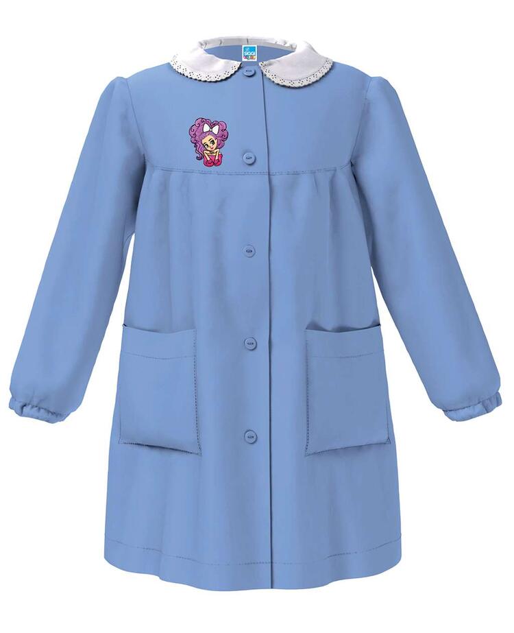 Grembiule scuola bambina Siggi Happy School 33GR4062 Ricamo ragazza Siggi